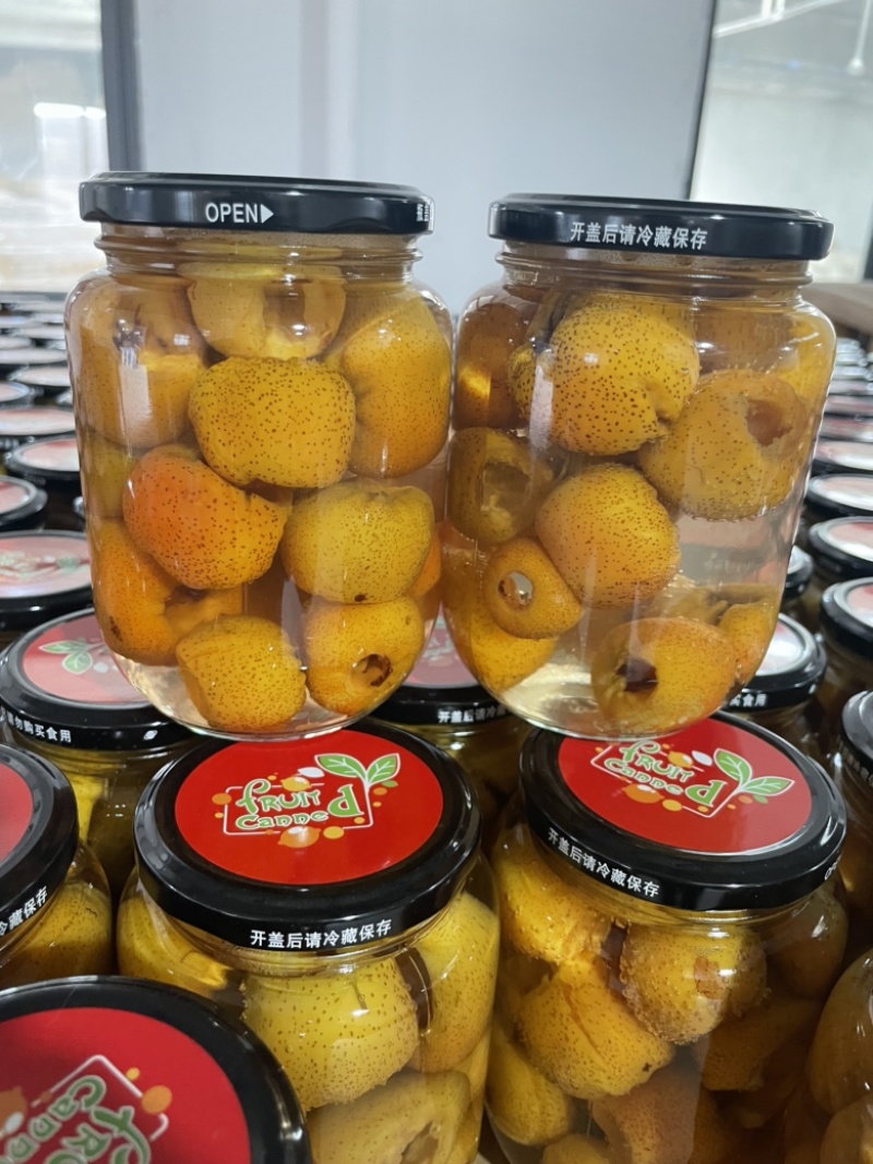 山楂罐头加糖新生产有需要的老板欢迎联系