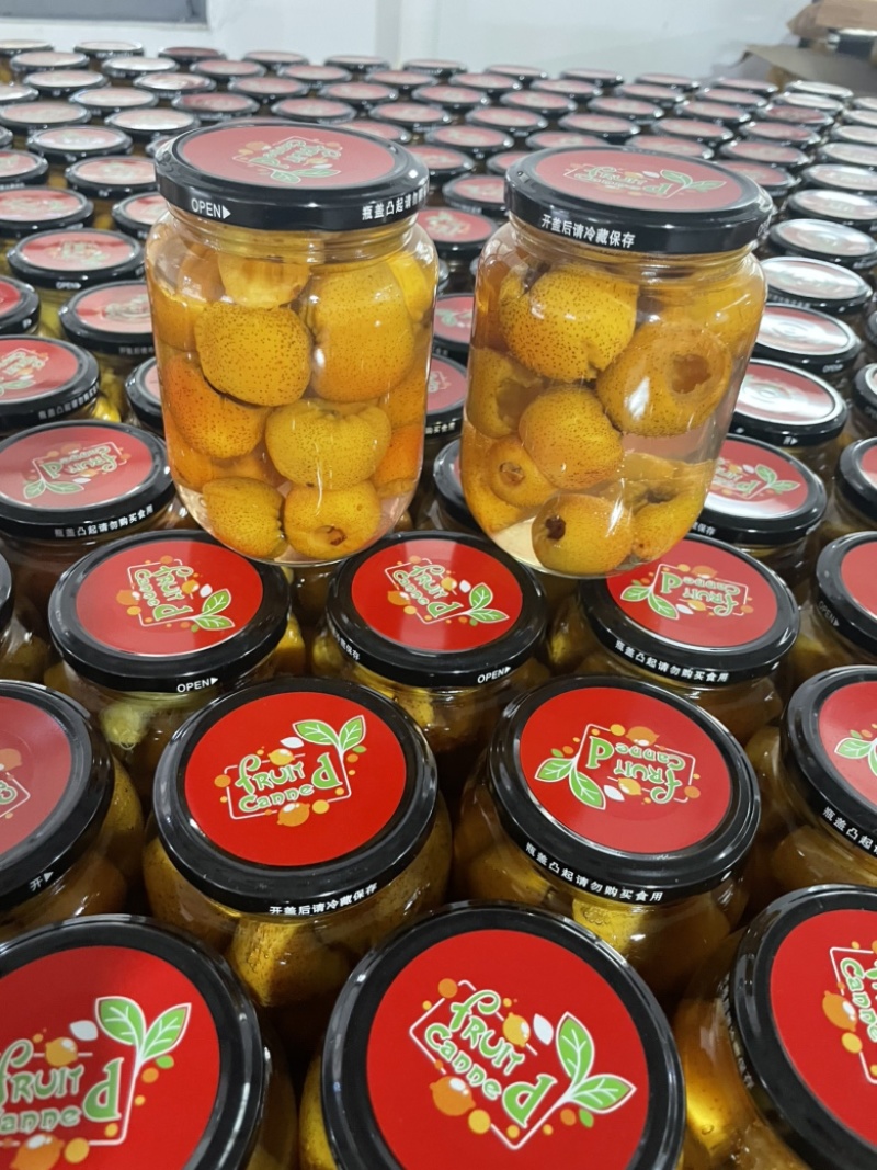 山楂罐头加糖新生产有需要的老板欢迎联系