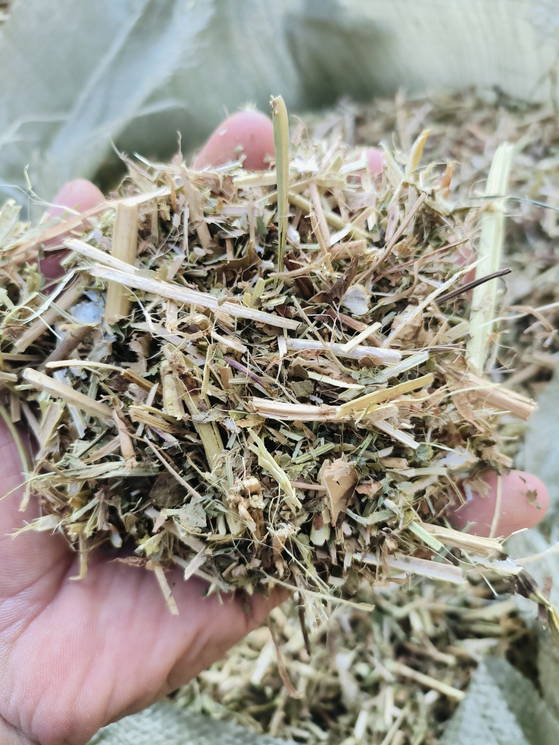 原产地大量出售花生秧羊草，一级花生秧