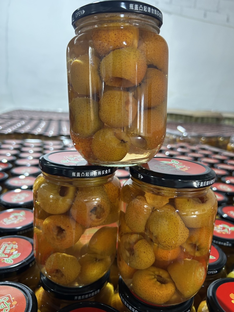 山东临沂产地山楂水果罐头，大量现货