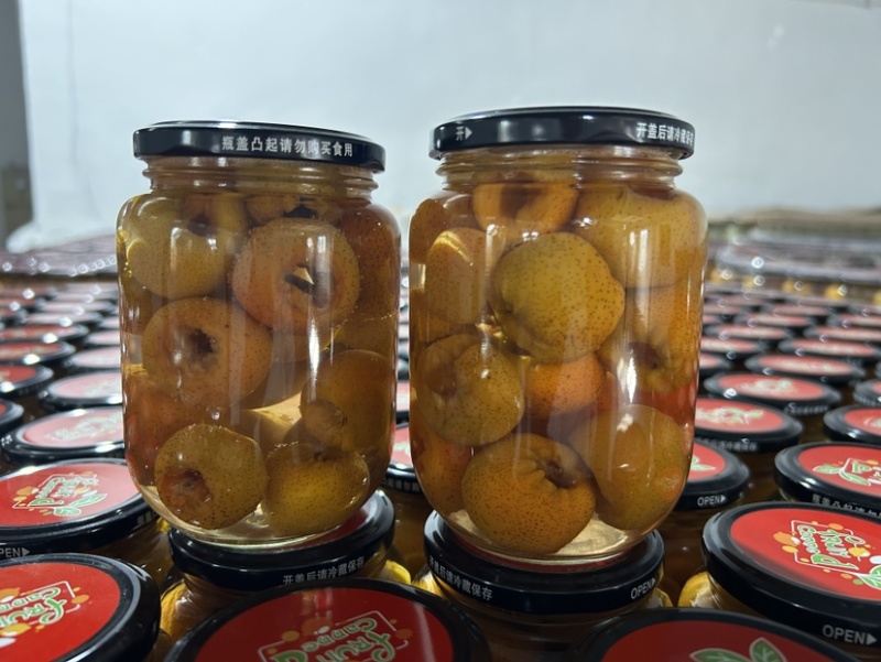 山东临沂产地山楂水果罐头，大量现货