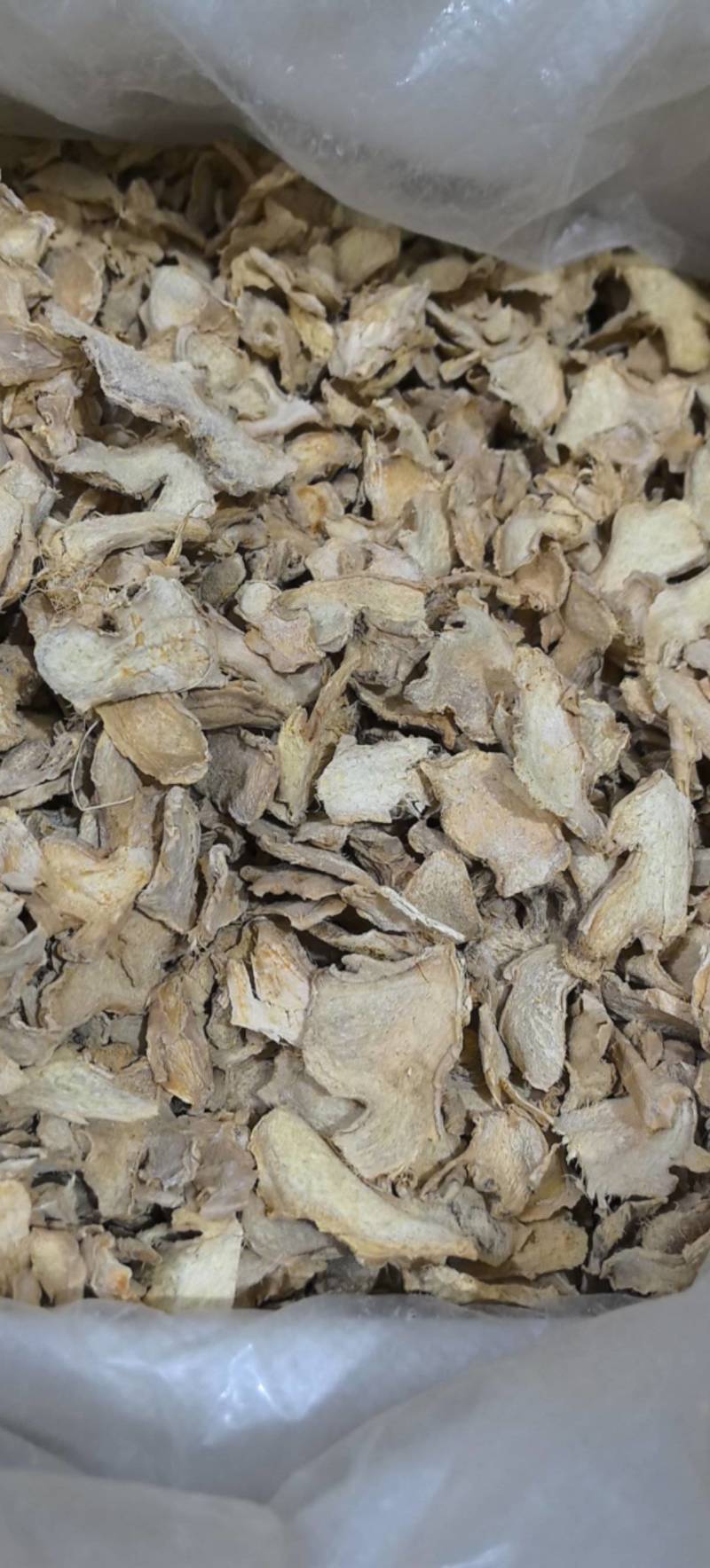 无硫干姜片云南干姜粉质干姜片万信药业只做保真药材