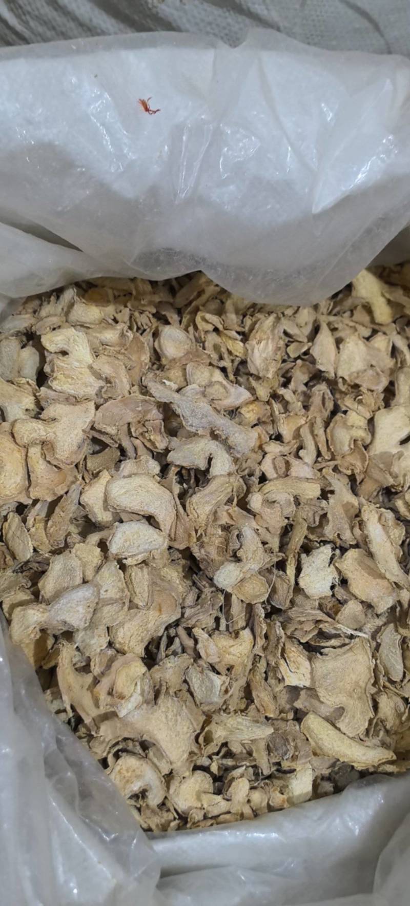 无硫干姜片云南干姜粉质干姜片万信药业只做保真药材