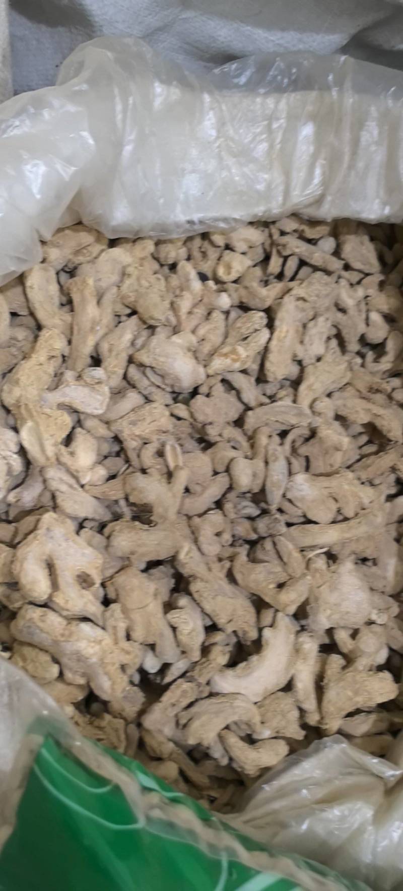 干姜个云南干姜粉质干姜万信药业只做保真药材