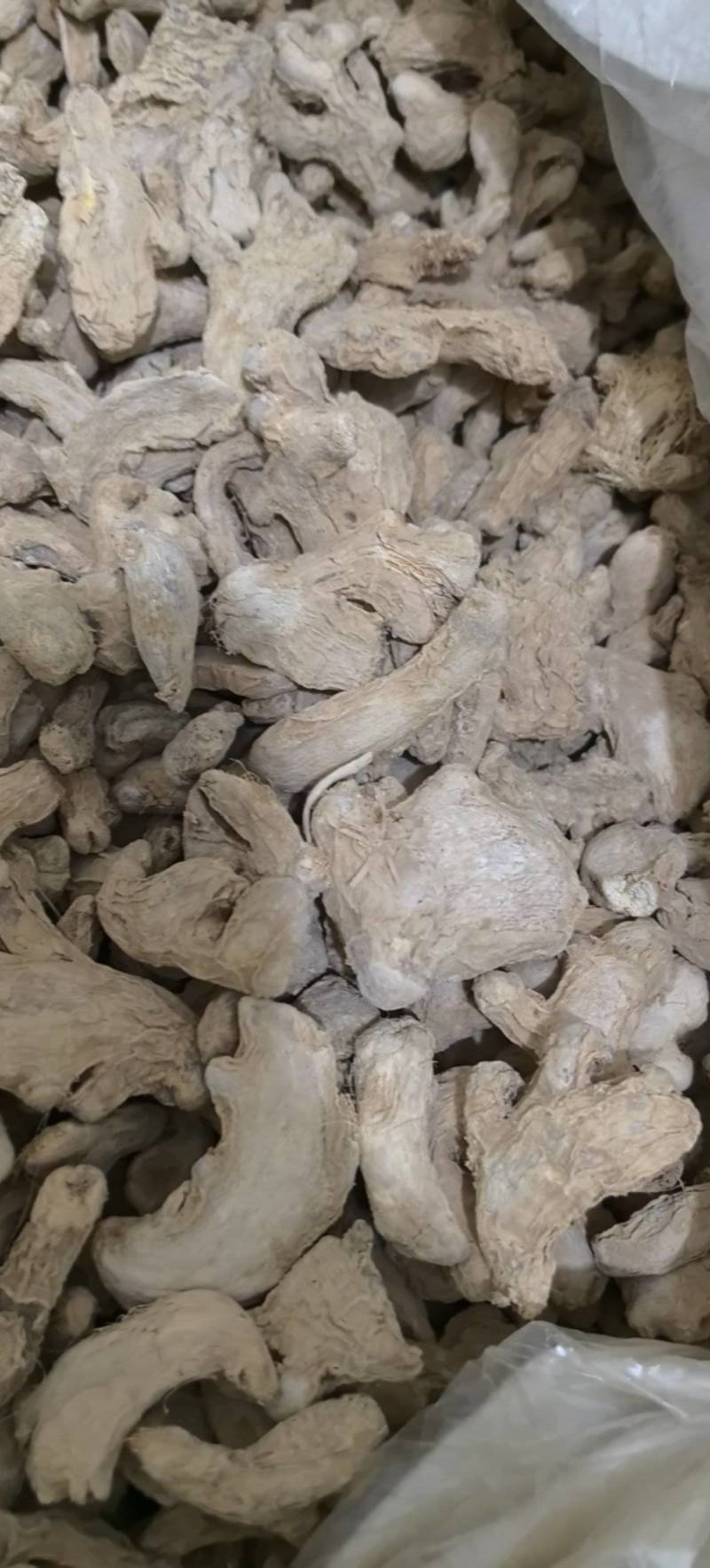 干姜个云南干姜粉质干姜万信药业只做保真药材