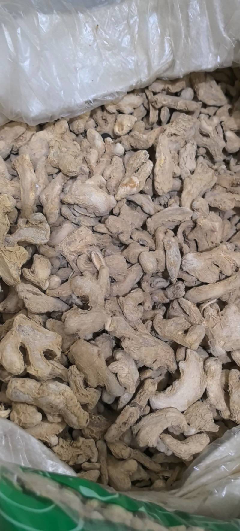 干姜个云南干姜粉质干姜万信药业只做保真药材