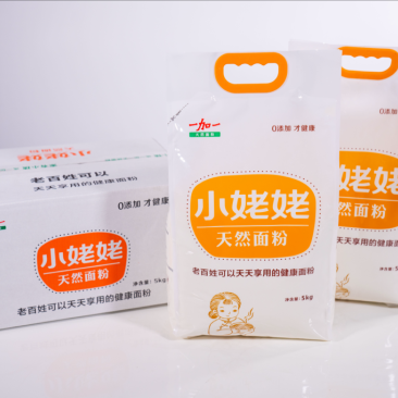 一加一品牌小姥姥无添加面粉健康0添加面粉塑装5kg/袋
