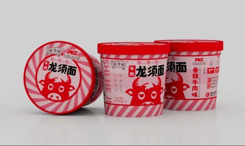 食合记香辣牛肉面，非油炸，更健康，有中国人民保险质保