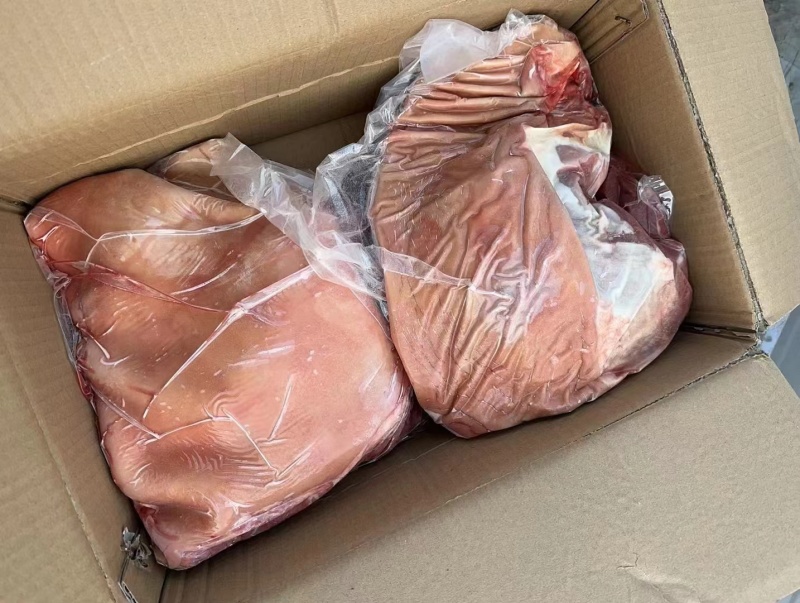 带皮马肉