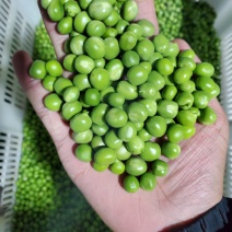 新鲜手剥豌豆粒