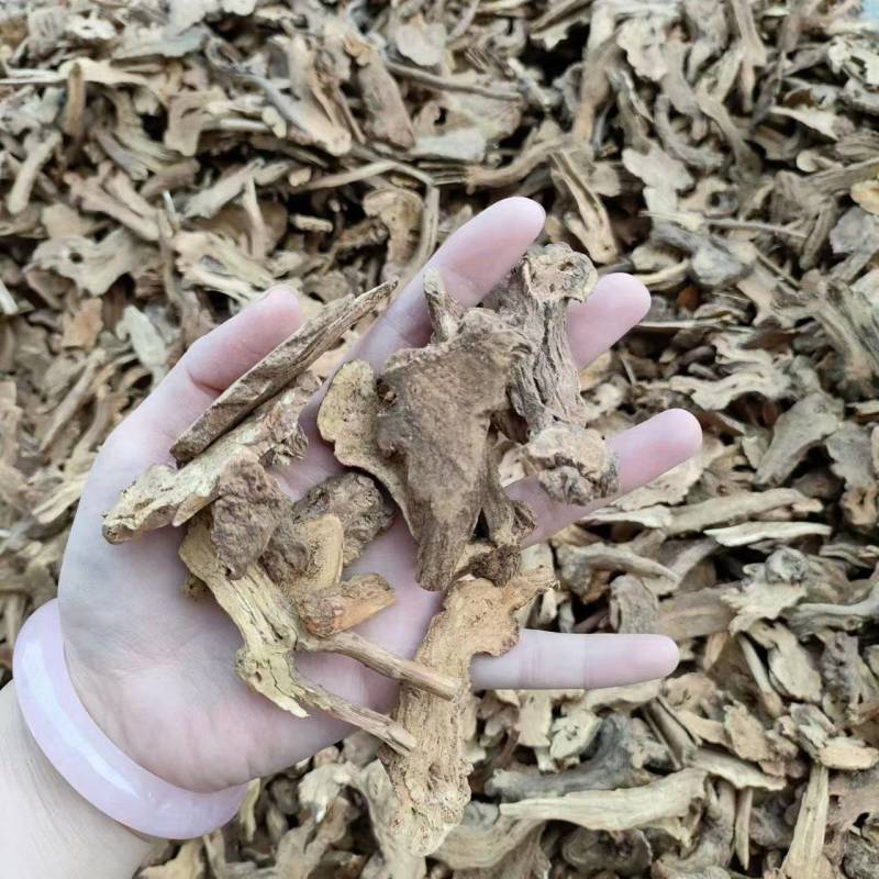 炒白术麸炒白术自己加工祥泰药材栈中药材批发零售实物