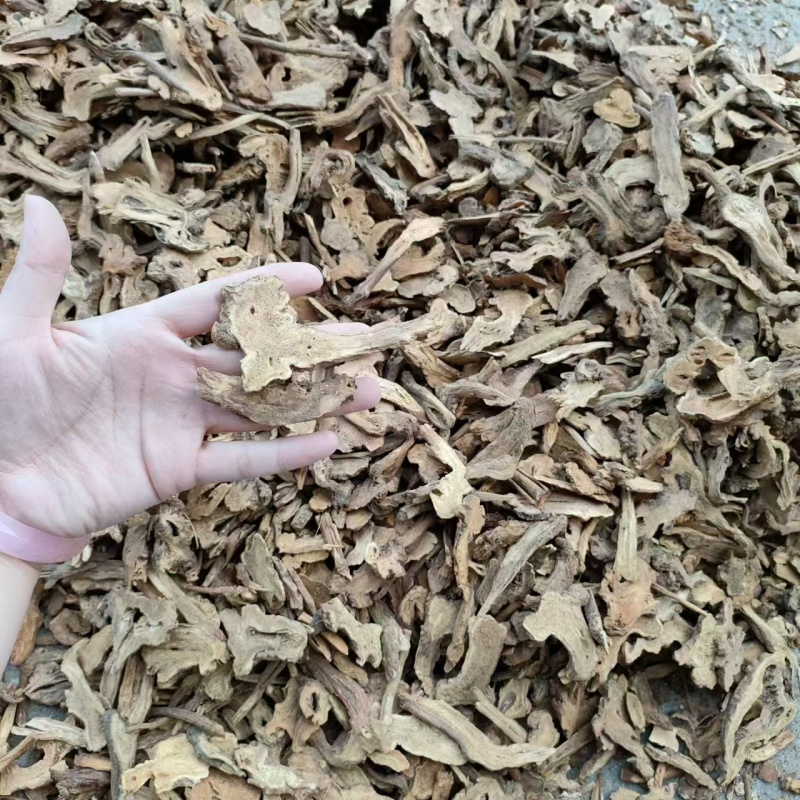 炒白术麸炒白术自己加工祥泰药材栈中药材批发零售实物