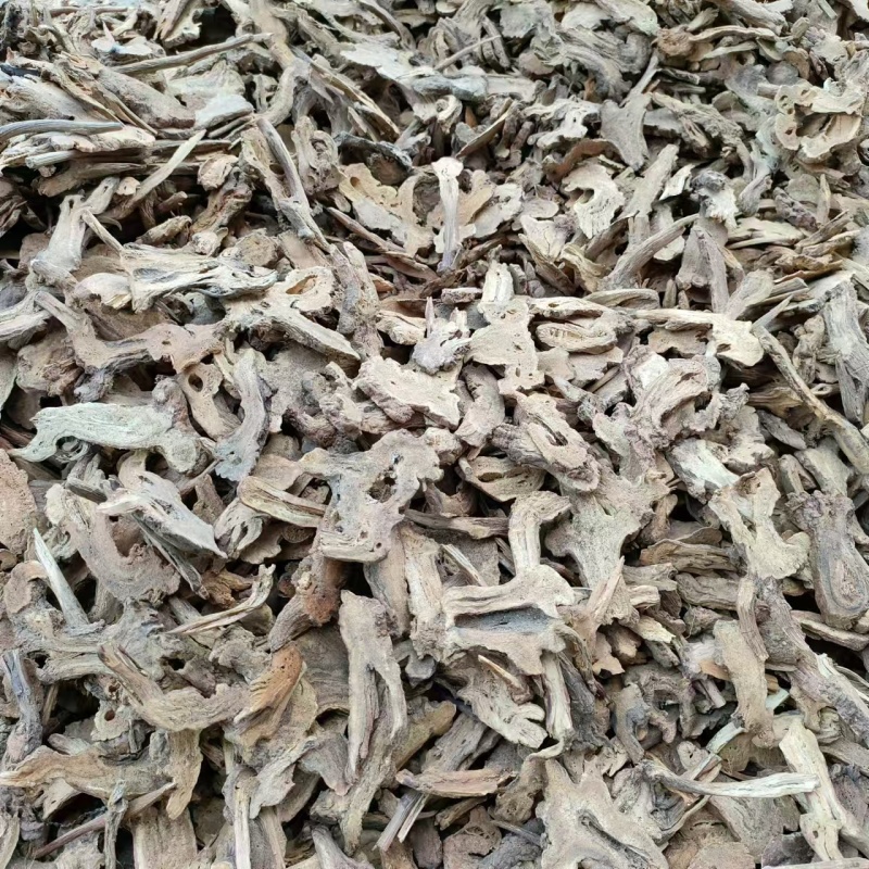 炒白术麸炒白术自己加工祥泰药材栈中药材批发零售实物