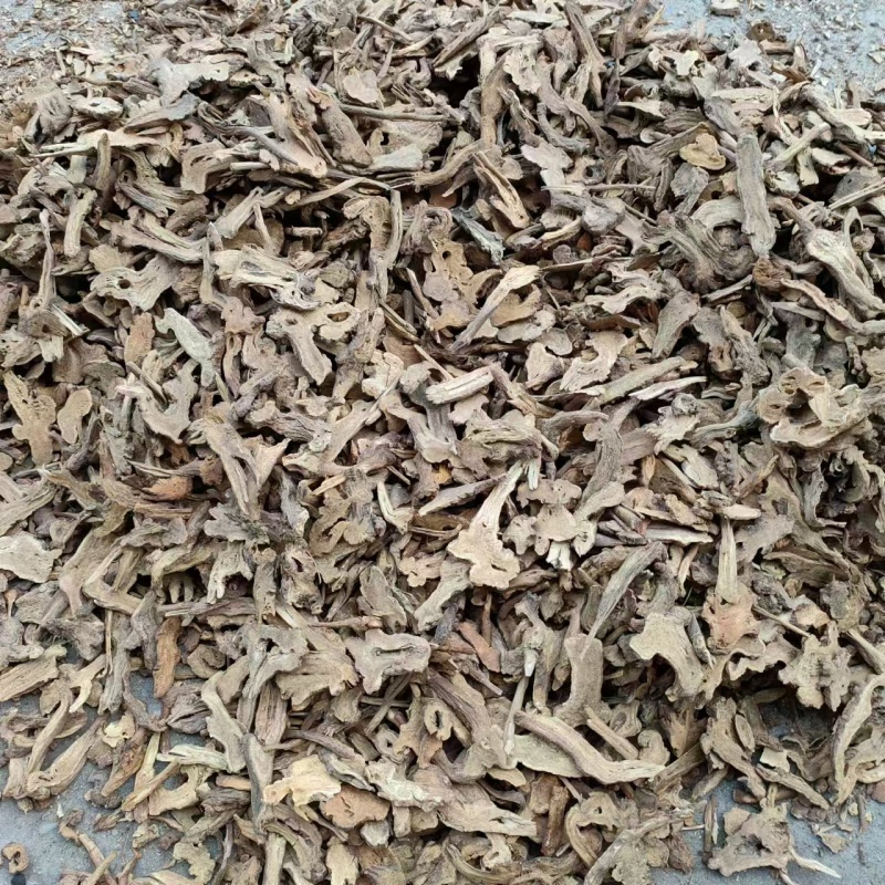 炒白术麸炒白术自己加工祥泰药材栈中药材批发零售实物