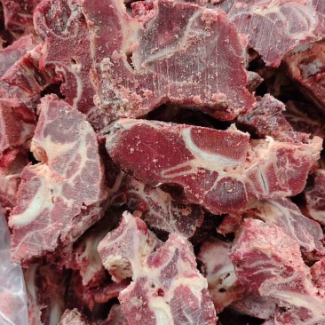 多肉牛脖骨，地摊牛排锅的好搭档，带肉率多