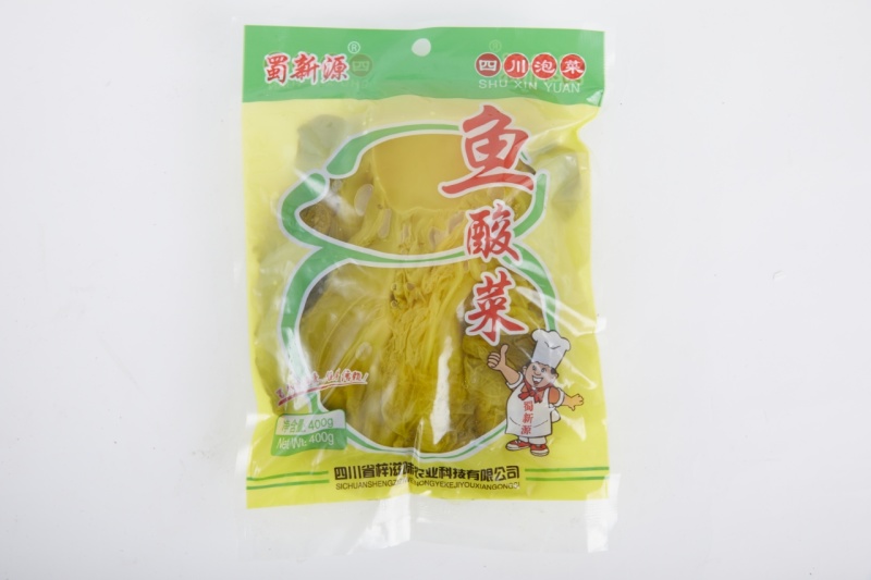 正宗四川大泡菜蜀新源泡酸菜鱼酸菜400克整箱30袋老坛酸