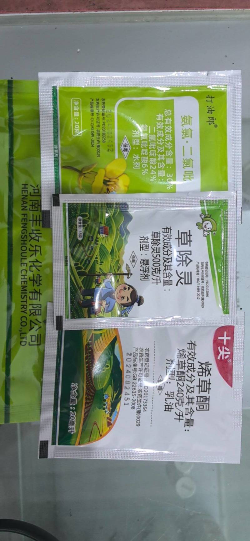 打油郎烯草酮二氯吡啶酸草除灵甘蓝型油菜苗后除草剂