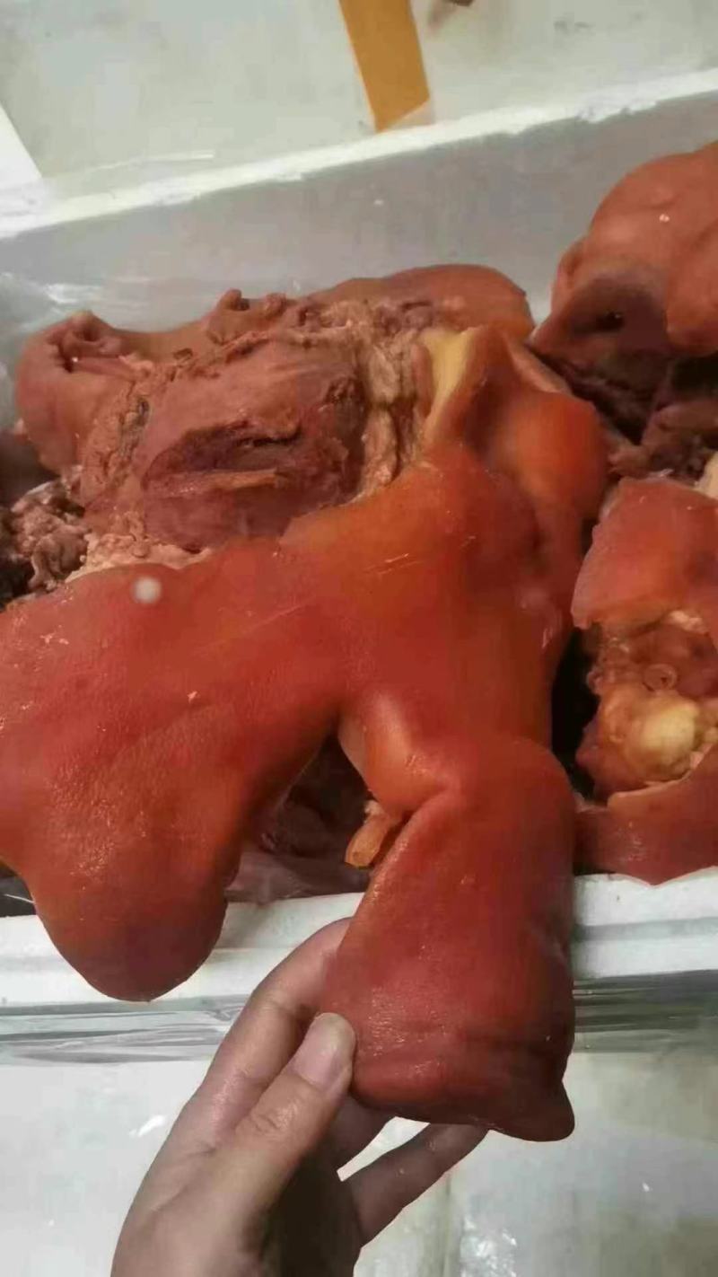 卤猪头肉猪脸肉卤猪耳卤味厂家直销熟食开袋即食下酒菜批发