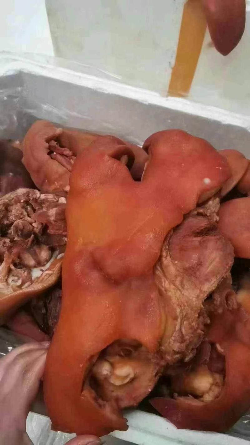 卤猪头肉猪脸肉卤猪耳卤味厂家直销熟食开袋即食下酒菜批发