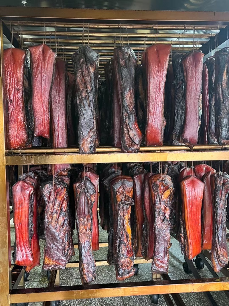 烟熏五花腊肉证件批发