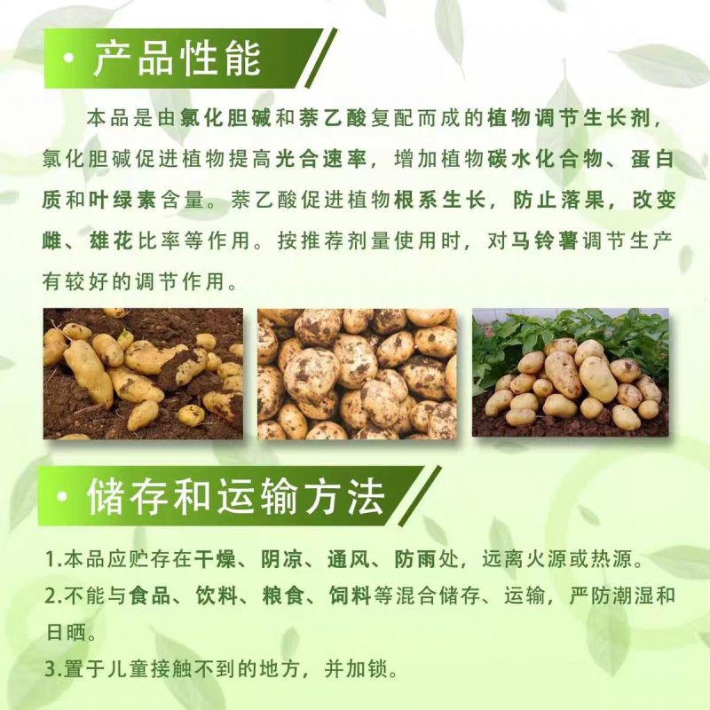 广东佛山盈辉-21%氯化胆碱.萘乙酸马铃薯调节生长