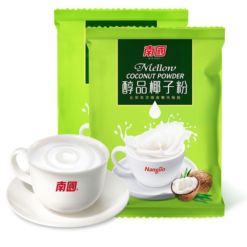 南国醇品椰子粉400g海南特产早餐代餐椰汁奶粉速溶学生冲