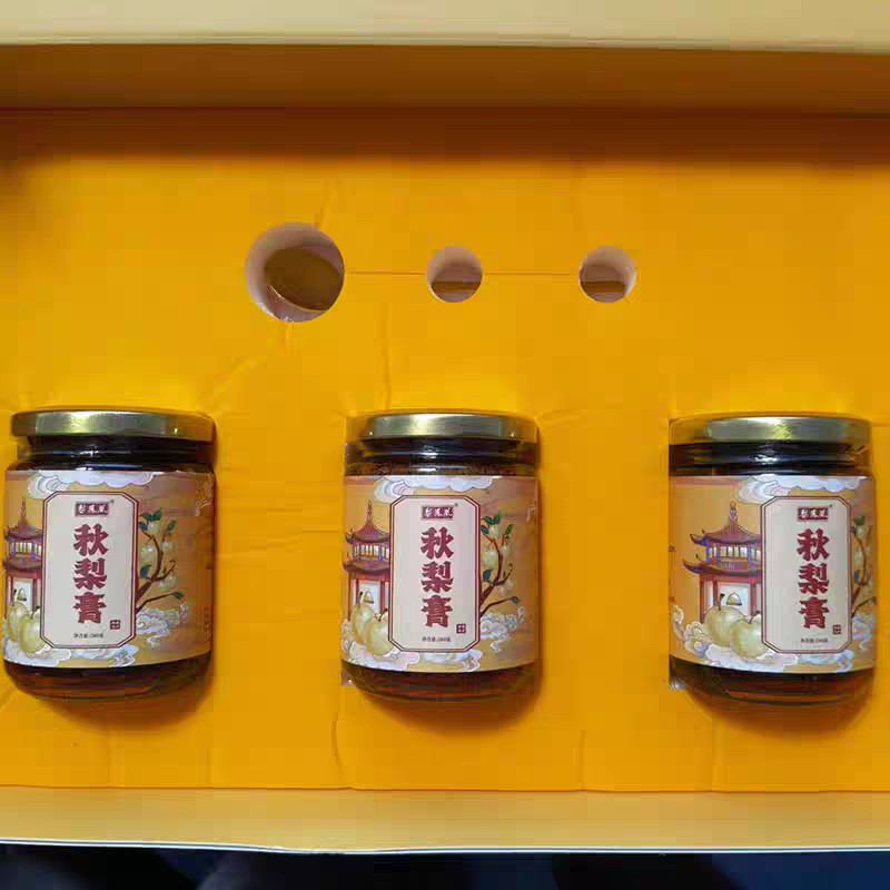 秋梨膏，梨膏礼盒装，高端大气，送礼不二选择，各大商超已入住