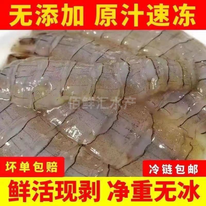皮皮虾肉爬虾肉虾姑肉琵琶虾饺子陷虾爬子虾肉海鲜真皮皮虾
