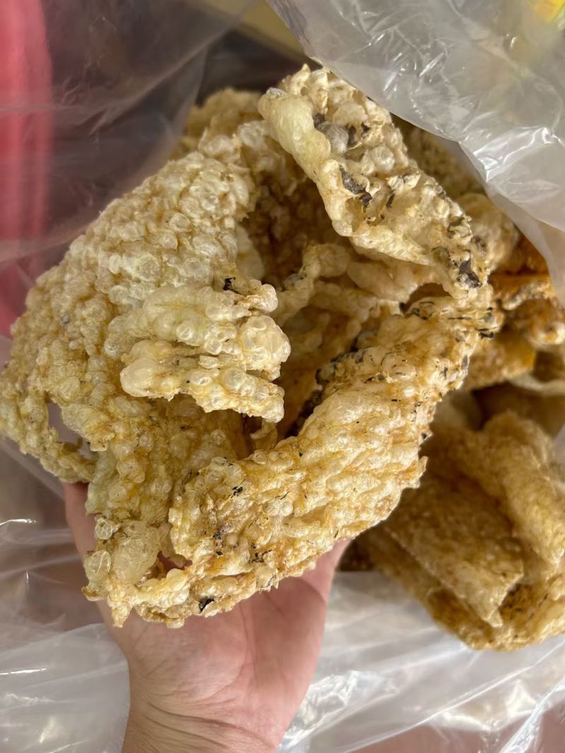 盐爆刺龟皮厚肉很鲜，爽口，放点瑶柱一点鸡肉都很鲜甜