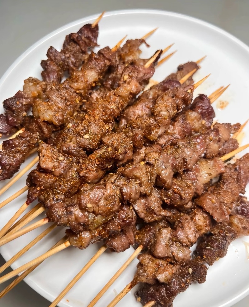 羊肉串半成品，客户可根据需求定制大小