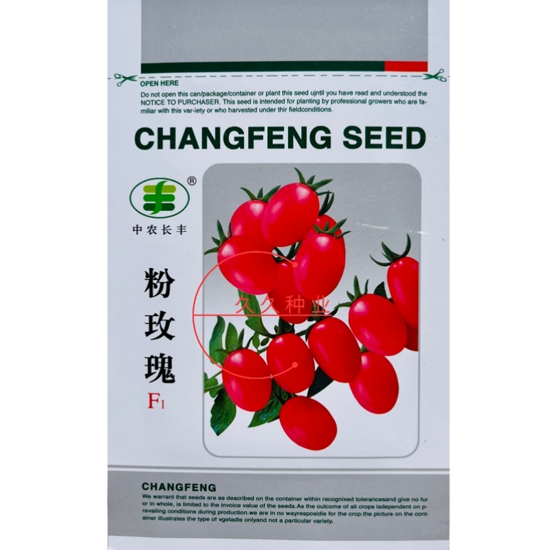 粉玫瑰樱桃番茄种子小西红柿种子粉果圣女果苗子早熟抗热抗T