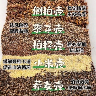 决明籽柏壳酸枣壳夜交失眠枕头