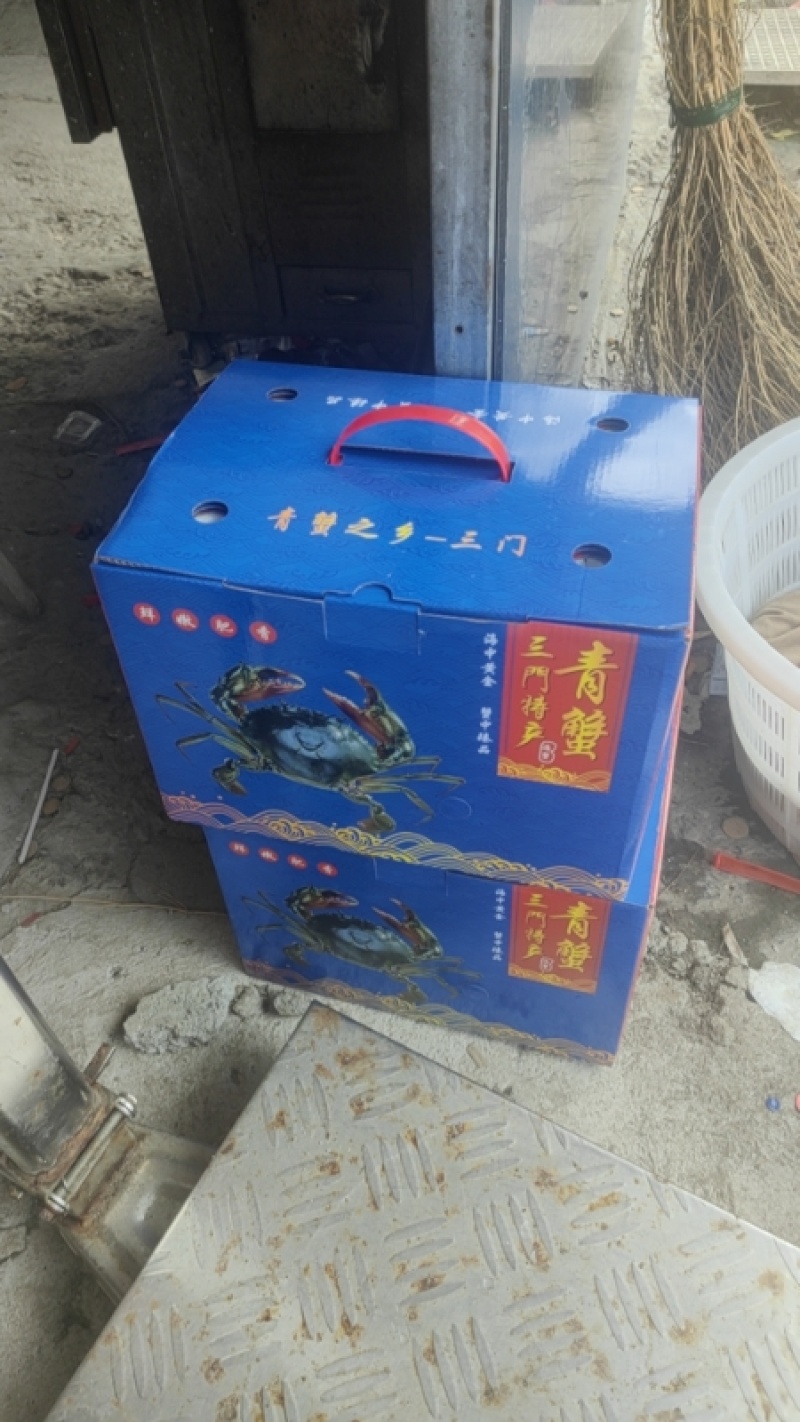 三门青蟹鲜活到家质美价廉诚信经营可对接电商商超等
