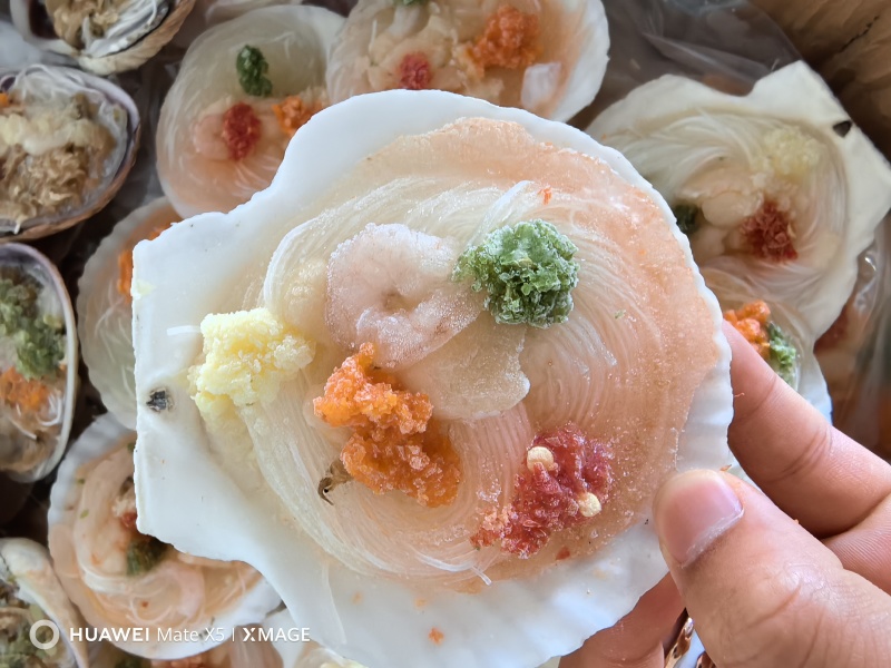 蒜蓉粉丝小蚌仔10个冷冻水产天鹅蛋贝类大蛤蜊半成品自助烧