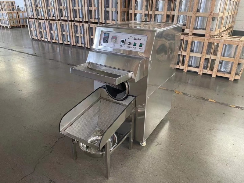 电磁炒货机滚筒式多功能炒板栗机商用电磁炒瓜子花生机器