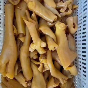 熟牛蹄皮一件50斤版冻装牛杂火锅可用