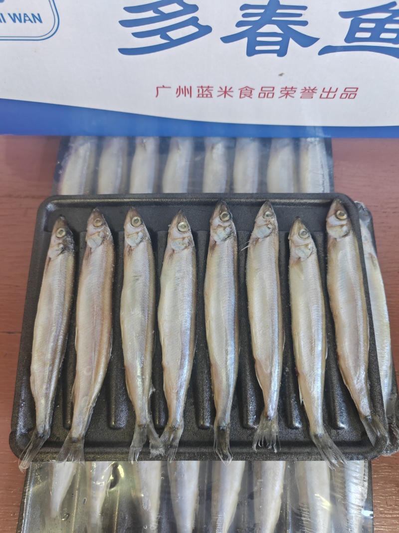 托盘多春鱼满籽多春母20盘一箱烧烤寿司食材