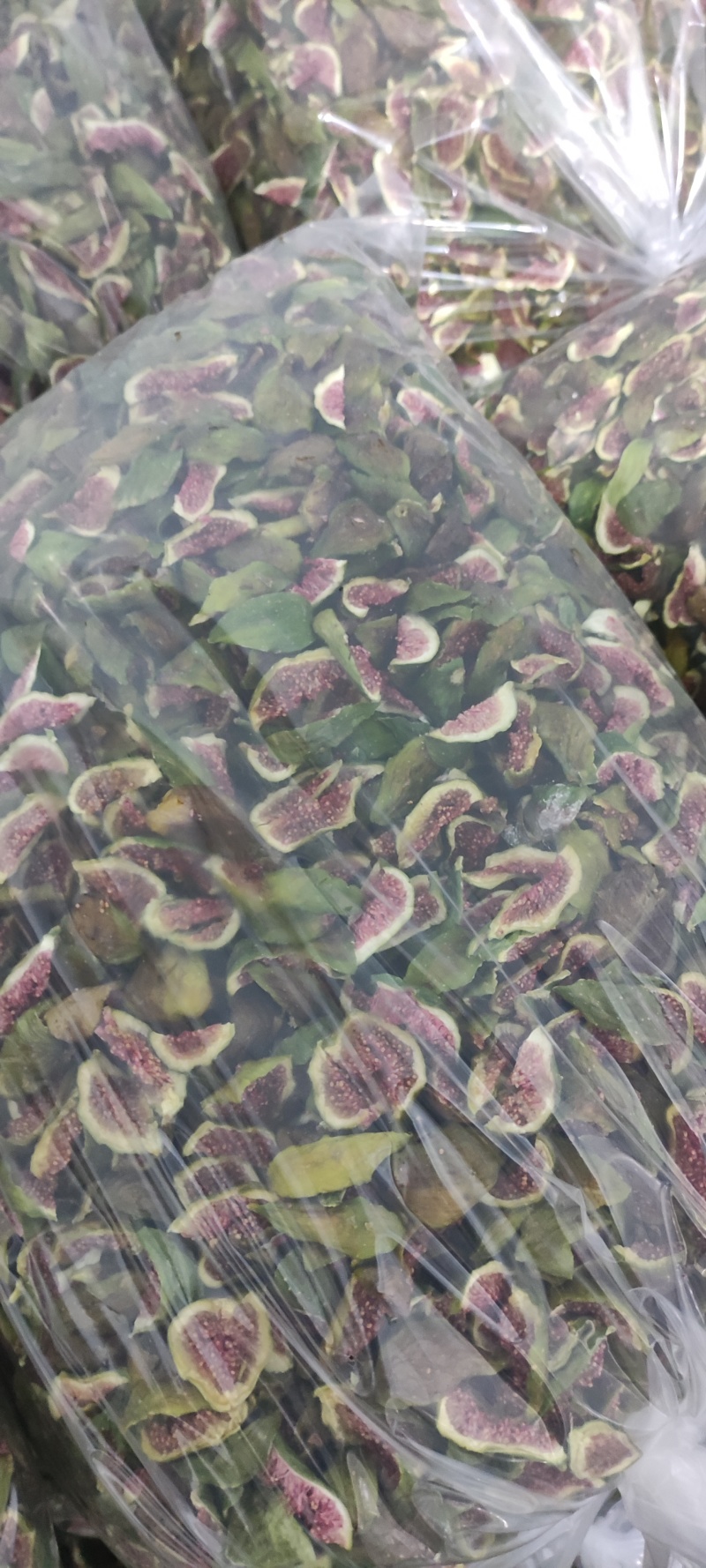威海青皮无花果熟果手工切片烘干果干开始上市