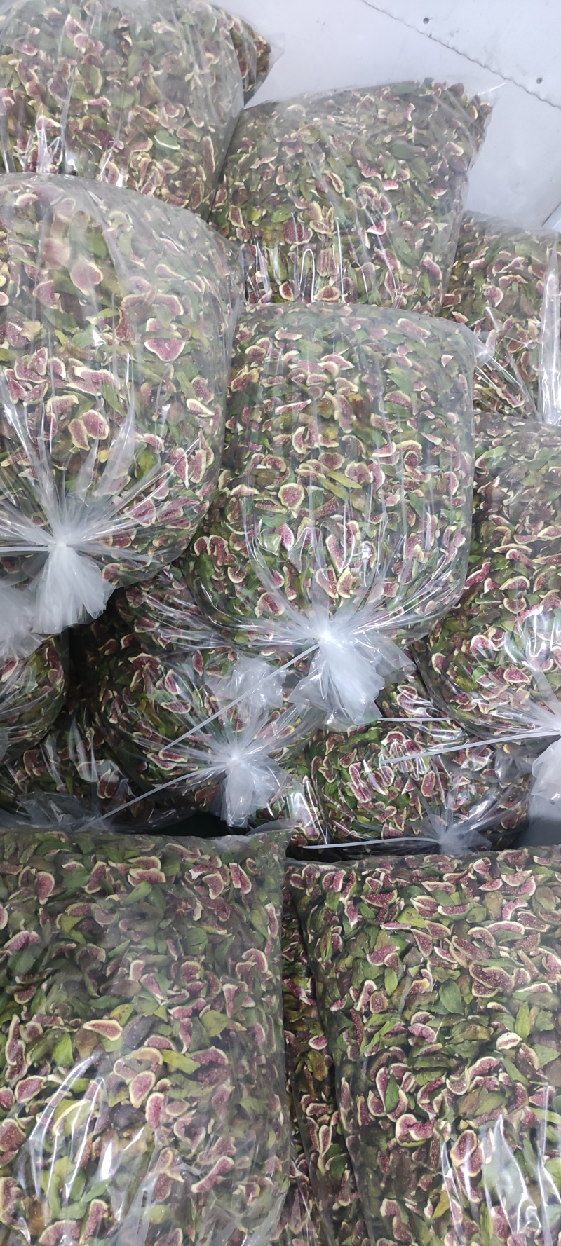 威海青皮无花果熟果手工切片烘干果干开始上市