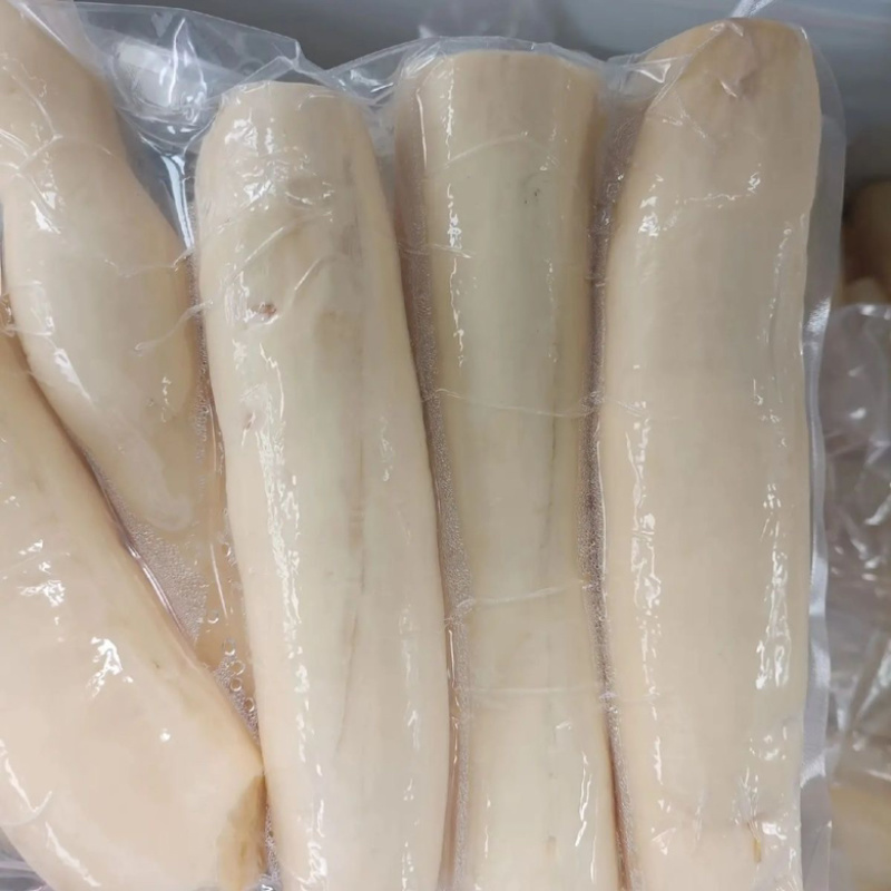 广西黄肉木薯去皮冰鲜木薯鸡蛋木薯剥皮冰冻木薯