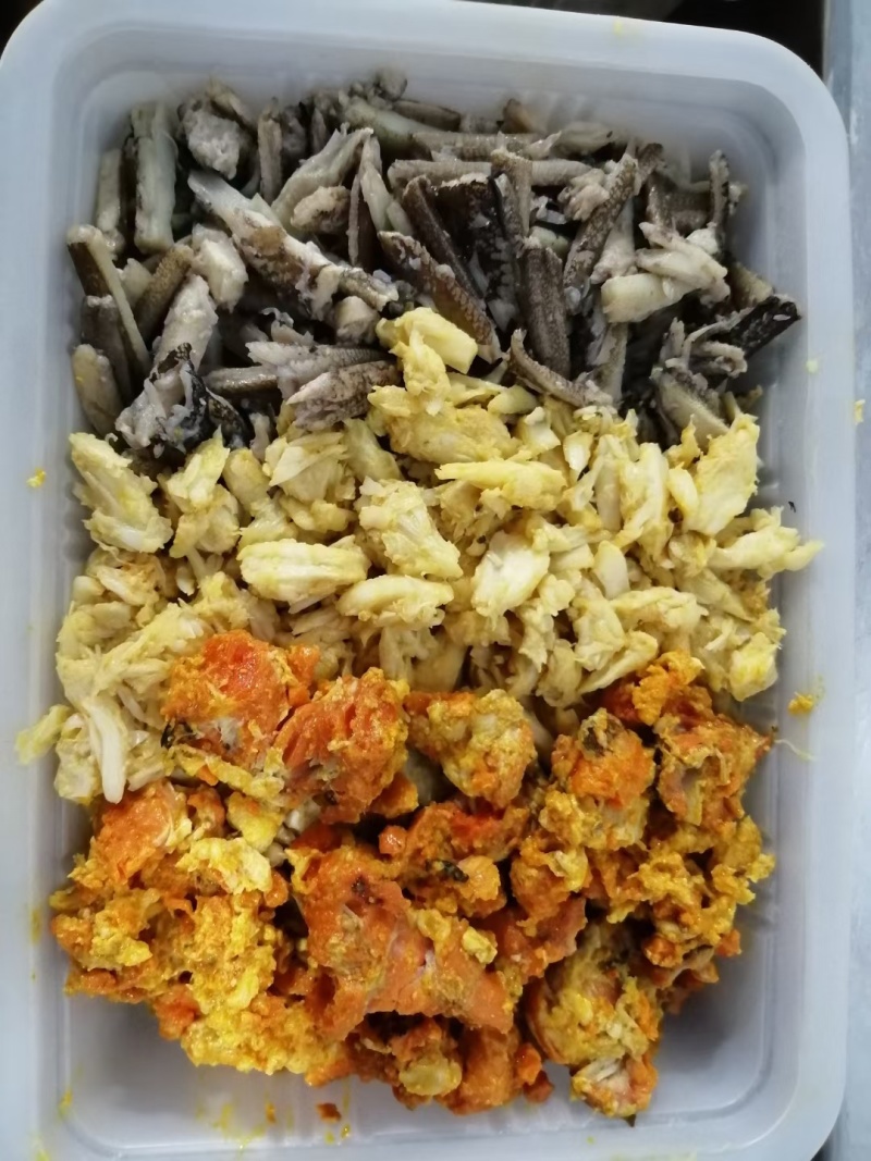 蟹黄蟹肉厂家直销