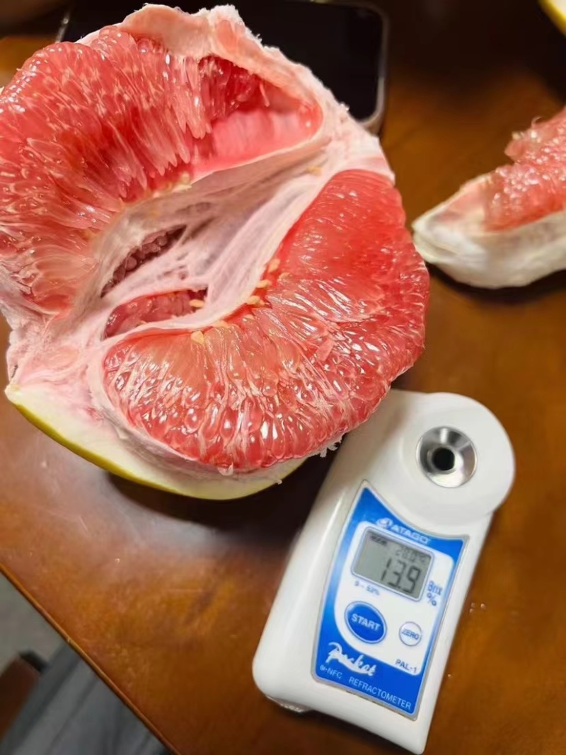 湖北蜜柚红心柚白蜜柚颗粒饱满汁多味甜品质优