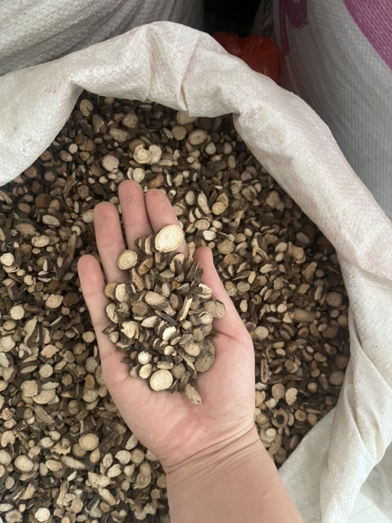 赤芍产地内蒙质量保证南七北参中药材批发实物拍摄