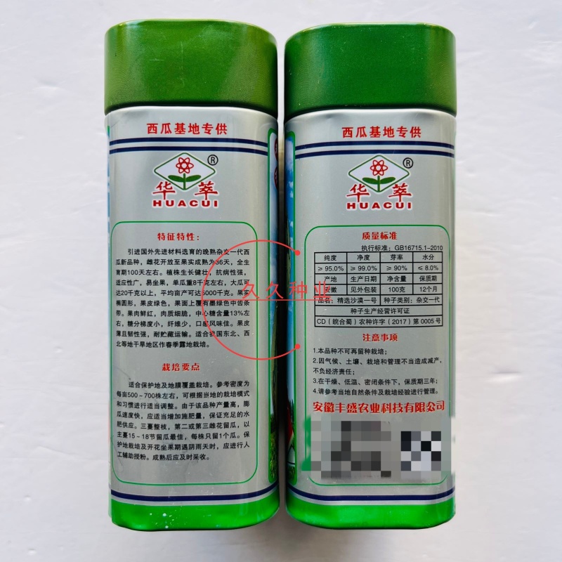 双红沙漠一号西瓜种子大红瓤肉质细脆皮薄大果型西瓜种籽