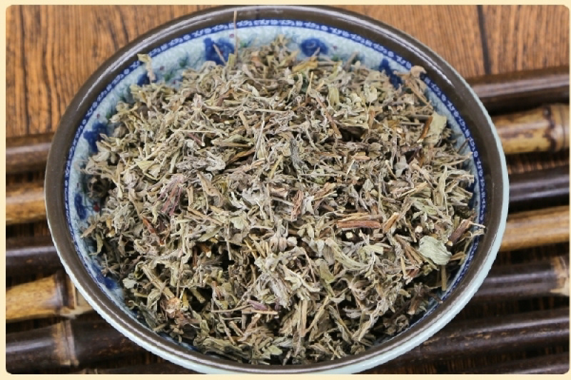 河南伏牛山，野生香薷，干货整株