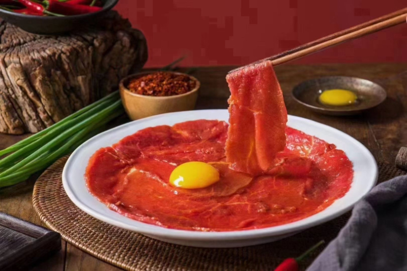 滑嫩牛肉，麻辣牛肉，嫩滑爽口有嚼劲，适合火锅店商超中餐店