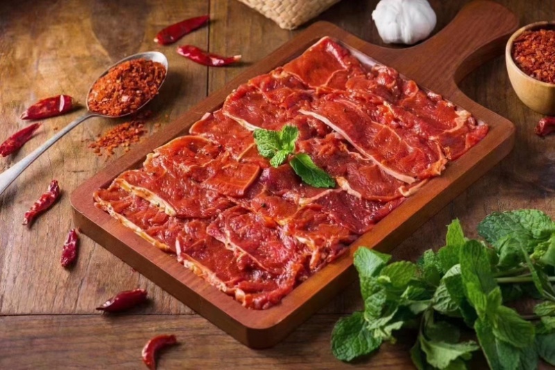 滑嫩牛肉，麻辣牛肉，嫩滑爽口有嚼劲，适合火锅店商超中餐店