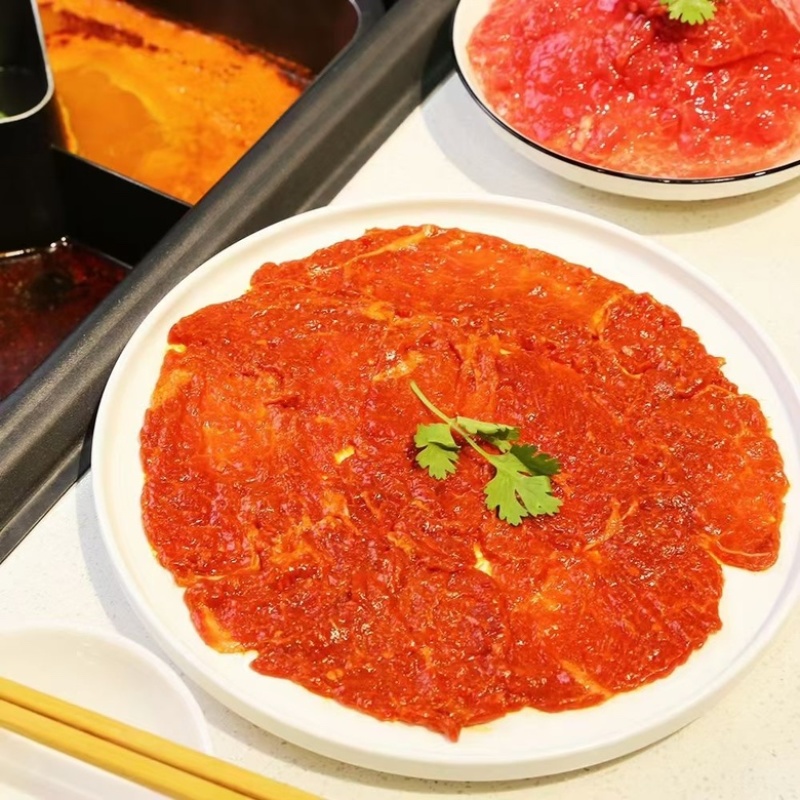 滑嫩牛肉，麻辣牛肉，嫩滑爽口有嚼劲，适合火锅店商超中餐店