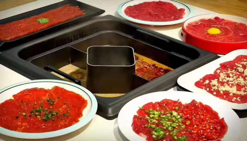 滑嫩牛肉，麻辣牛肉，嫩滑爽口有嚼劲，适合火锅店商超中餐店