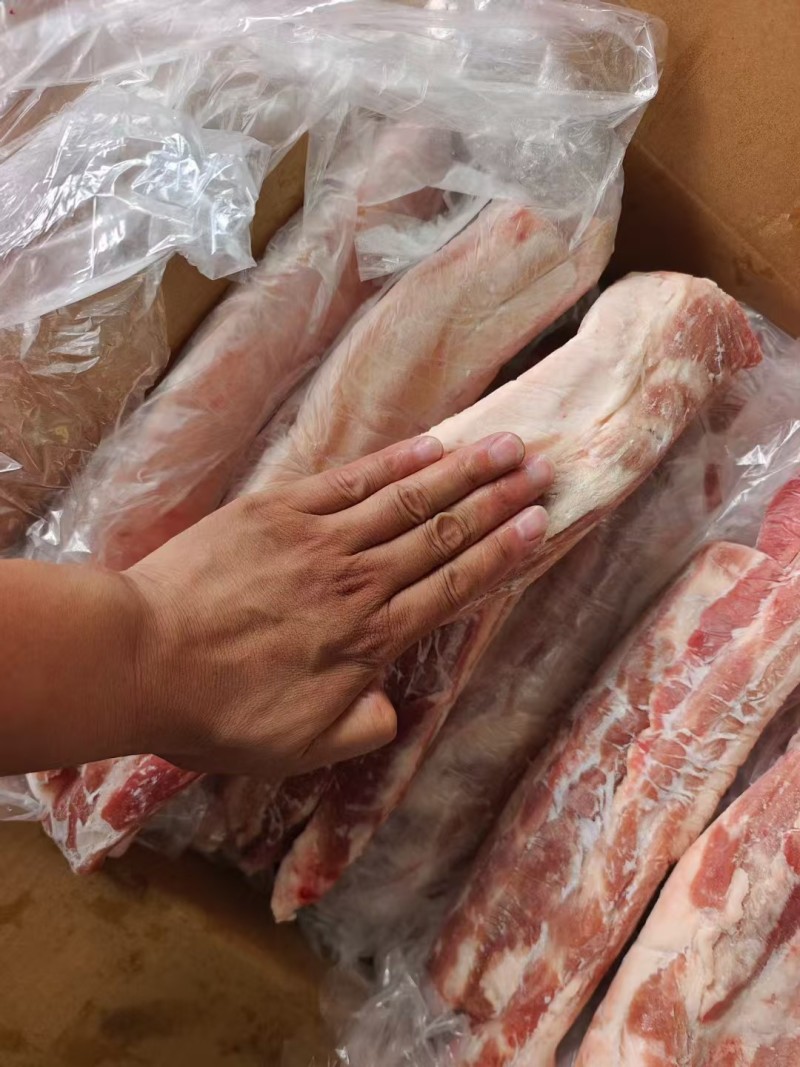 带皮五花肉条